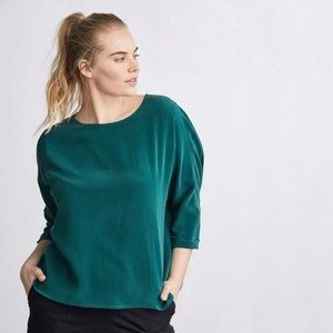 Jamie and the Jones Silk Crepe T Top